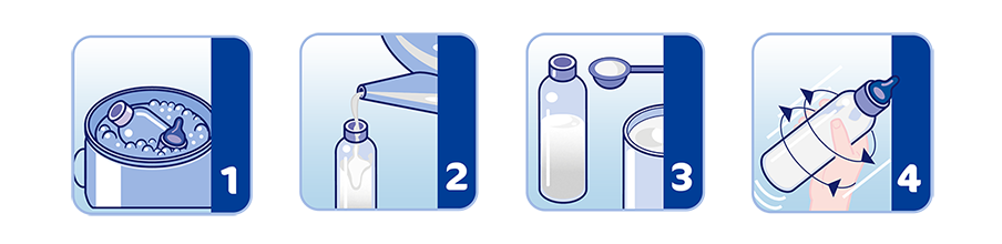 Инструкция по разведению детской смеси